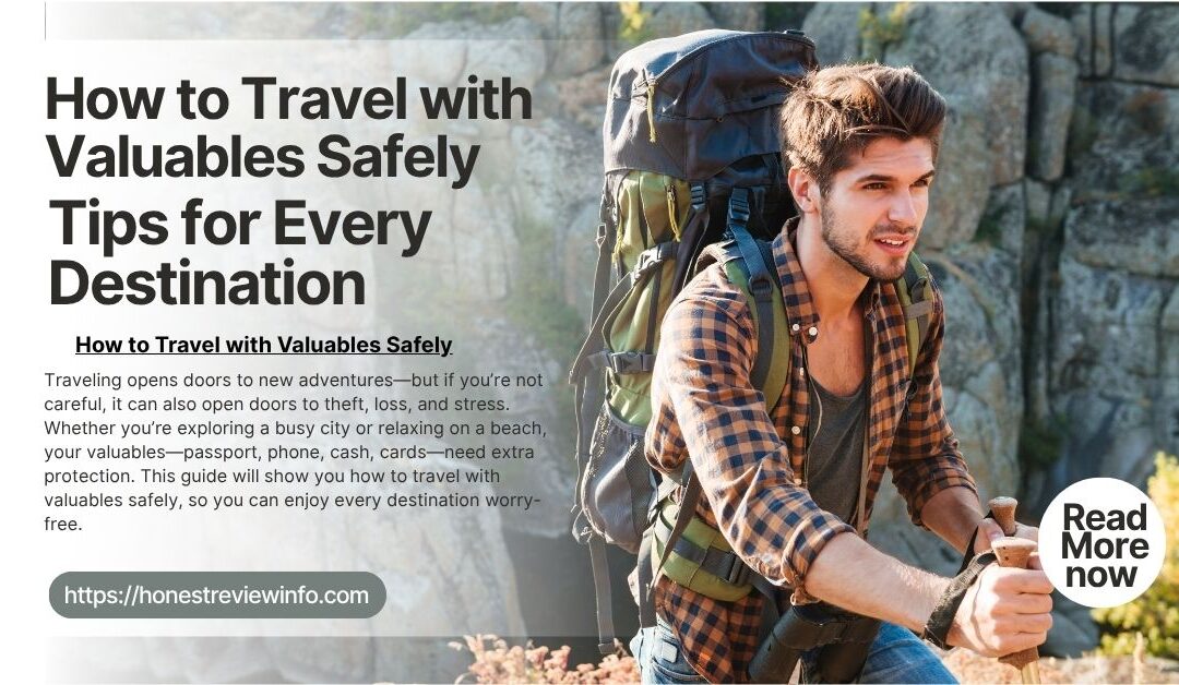 How to Travel with Valuables Safely: Tips for Every Destination